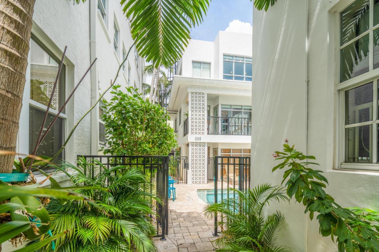 Fountain Condo 2 Story Pool Bbq Balcony Miami Beach Exterior foto