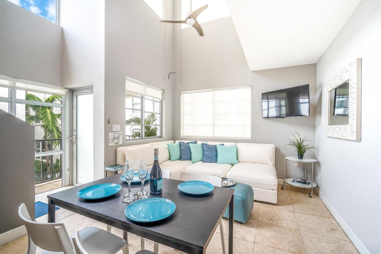 Fountain Condo 2 Story Pool Bbq Balcony Miami Beach Exterior foto